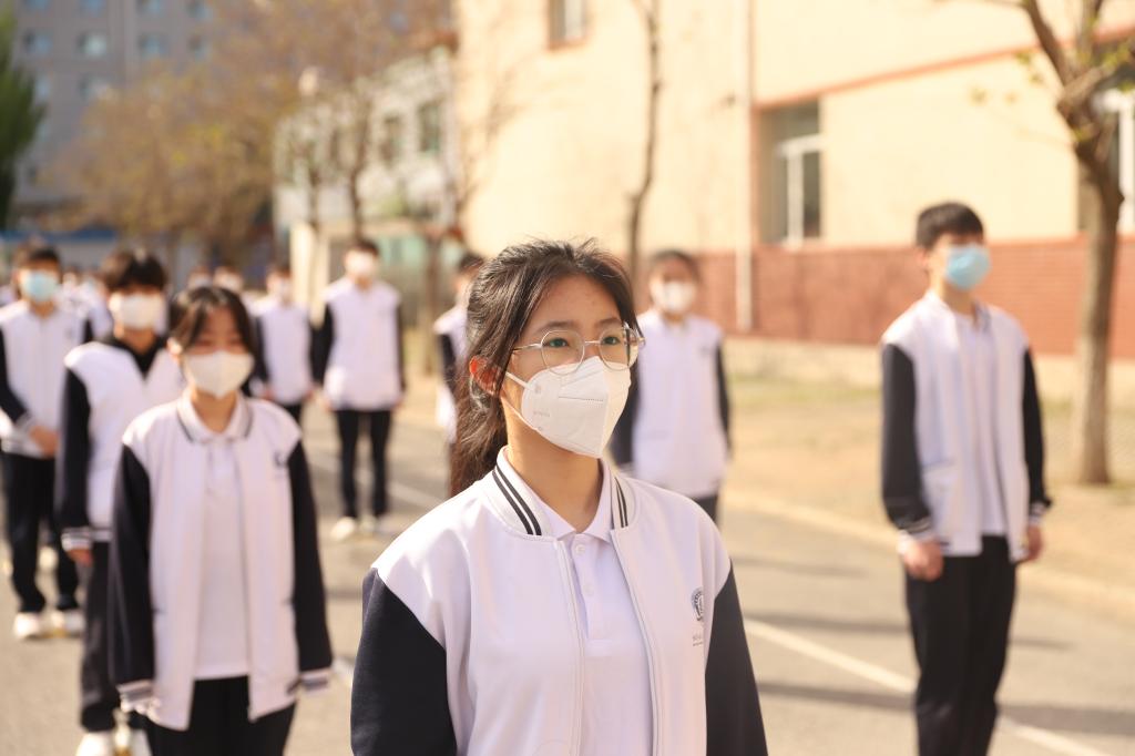 又闻朗朗读书声！——38238a威尼斯欢迎你附属中学初三年级正式开学复课